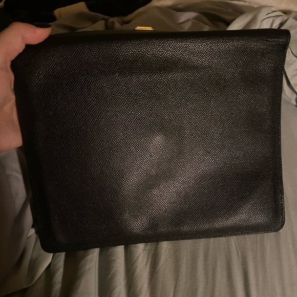 Dolce and Gabbana Leather Envelope Clutch - Picture 8 of 8